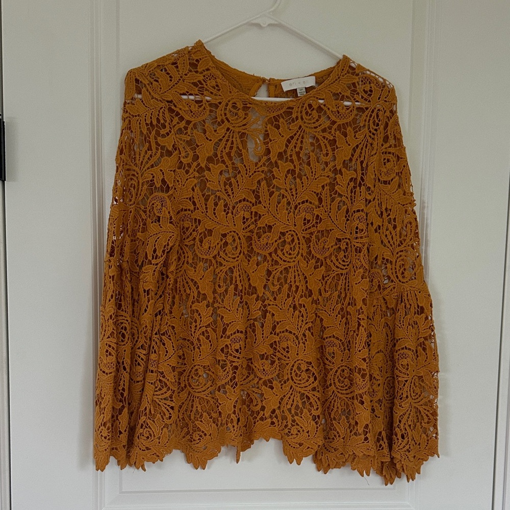Anthropologie Elegant Lace Top